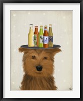 Yorkshire Terrier Beer Lover Fine Art Print