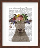 Goat Bohemian 1 Book Print Fine Art Print