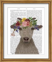 Goat Bohemian 1 Book Print Fine Art Print