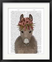 Donkey Bohemian 1 Book Print Fine Art Print