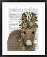 Donkey Bohemian 2 Book Print Fine Art Print