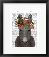 Donkey Bohemian 4 Book Print Fine Art Print