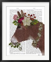 Donkey Bohemian 5 Book Print Fine Art Print