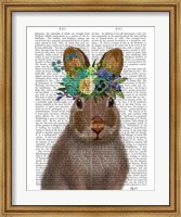 Rabbit Bohemian Book Print Fine Art Print