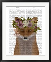 Fox Bohemian Book Print Fine Art Print