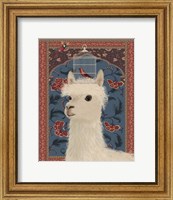 Llama and Birdcage Fine Art Print