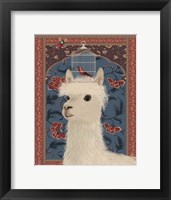 Llama and Birdcage Fine Art Print