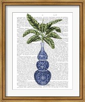 Chinoiserie Vase 7, With Plant Book Print Fine Art Print
