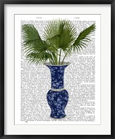 Chinoiserie Vase 8, With Plant Book Print Fine Art Print