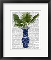 Chinoiserie Vase 8, With Plant Book Print Fine Art Print