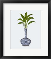 Chinoiserie Vase 3, With Plant Fine Art Print