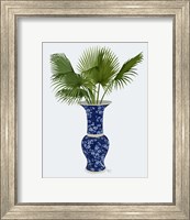 Chinoiserie Vase 8, With Plant Fine Art Print