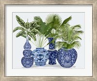 Chinoiserie Vase Group 1 Fine Art Print