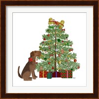 Christmas Des - Bone Tree Fine Art Print