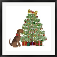 Christmas Des - Bone Tree Fine Art Print