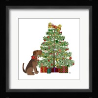 Christmas Des - Bone Tree Fine Art Print