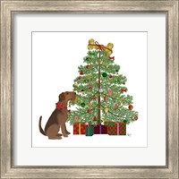 Christmas Des - Bone Tree Fine Art Print