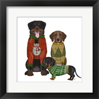 Christmas Des - Ugly Christmas Sweater Competition Fine Art Print