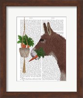 Donkey Lunch Book Print Fine Art Print