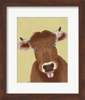 Funny Farm Cow 2 Fine Art Print