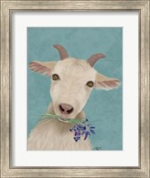 Goat and Bluebells Fine Art Print