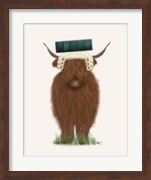Highland Cow Lawyer Fine Art Print