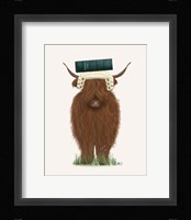 Highland Cow Lawyer Fine Art Print