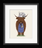 Highland Cow Chef Fine Art Print