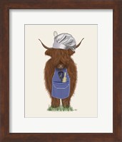 Highland Cow Chef Fine Art Print