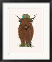 Highland Cow Fisherman Fine Art Print