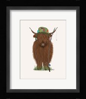 Highland Cow Fisherman Fine Art Print