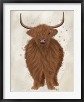 Highland Cow 1, Full Fine Art Print