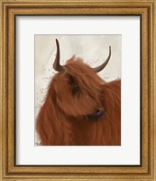 Highland Cow 2, Portrait Fine Art Print