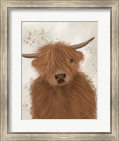 Highland Cow 10, Portrait Fine Art Print
