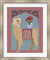 Llama Chinoiserie 3 Fine Art Print