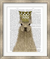 Llama Queen Book Print Fine Art Print