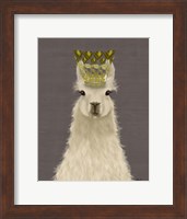 Llama Queen Fine Art Print