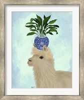 Llama Aspidistra Fine Art Print