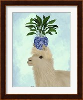 Llama Aspidistra Fine Art Print