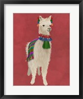Llama Traditional 1, Full Fine Art Print