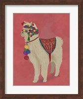 Llama Traditional 2, Full Fine Art Print