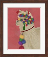 Llama Traditional 2, Portrait Fine Art Print
