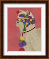 Llama Traditional 2, Portrait Fine Art Print