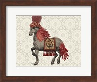 Niraj Horse, Red Fine Art Print