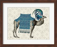 Niraj Camel, Blue Fine Art Print