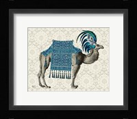 Niraj Camel, Blue Fine Art Print