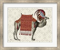Niraj Camel, Red Fine Art Print