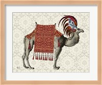 Niraj Camel, Red Fine Art Print