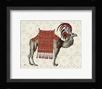 Niraj Camel, Red Fine Art Print