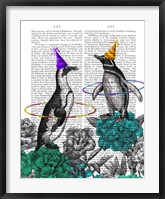 Party Penguins Book Print Fine Art Print
